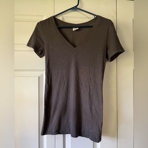 PINK Victoria Secret Gray Short Sleeve T-shirt